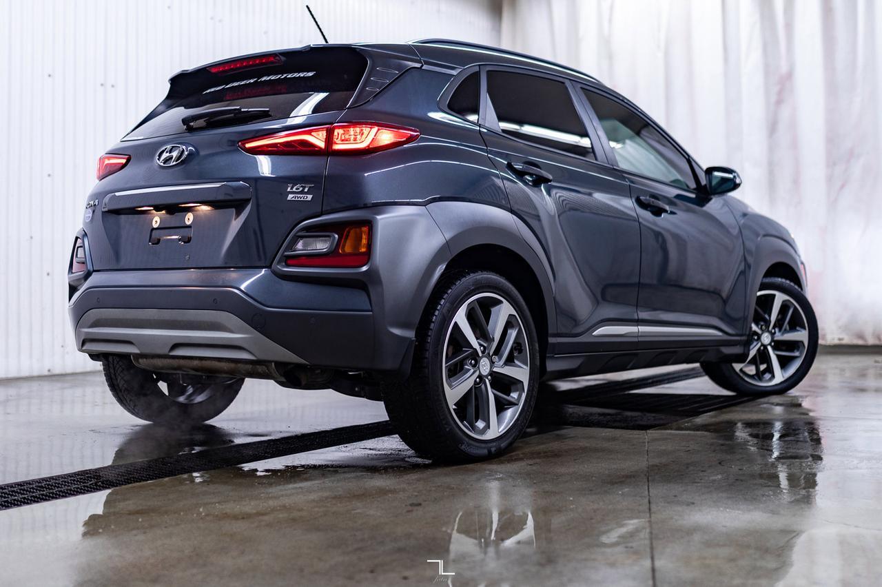 2018 Hyundai Kona AWD Ultimate Leather Roof Nav BCam Red Deer AB
