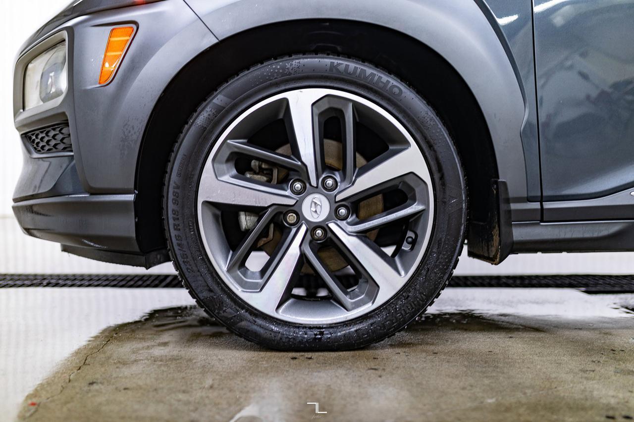 2018 Hyundai Kona AWD Ultimate Leather Roof Nav BCam Red Deer AB