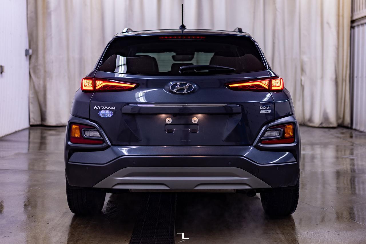2018 Hyundai Kona AWD Ultimate Leather Roof Nav BCam Red Deer AB
