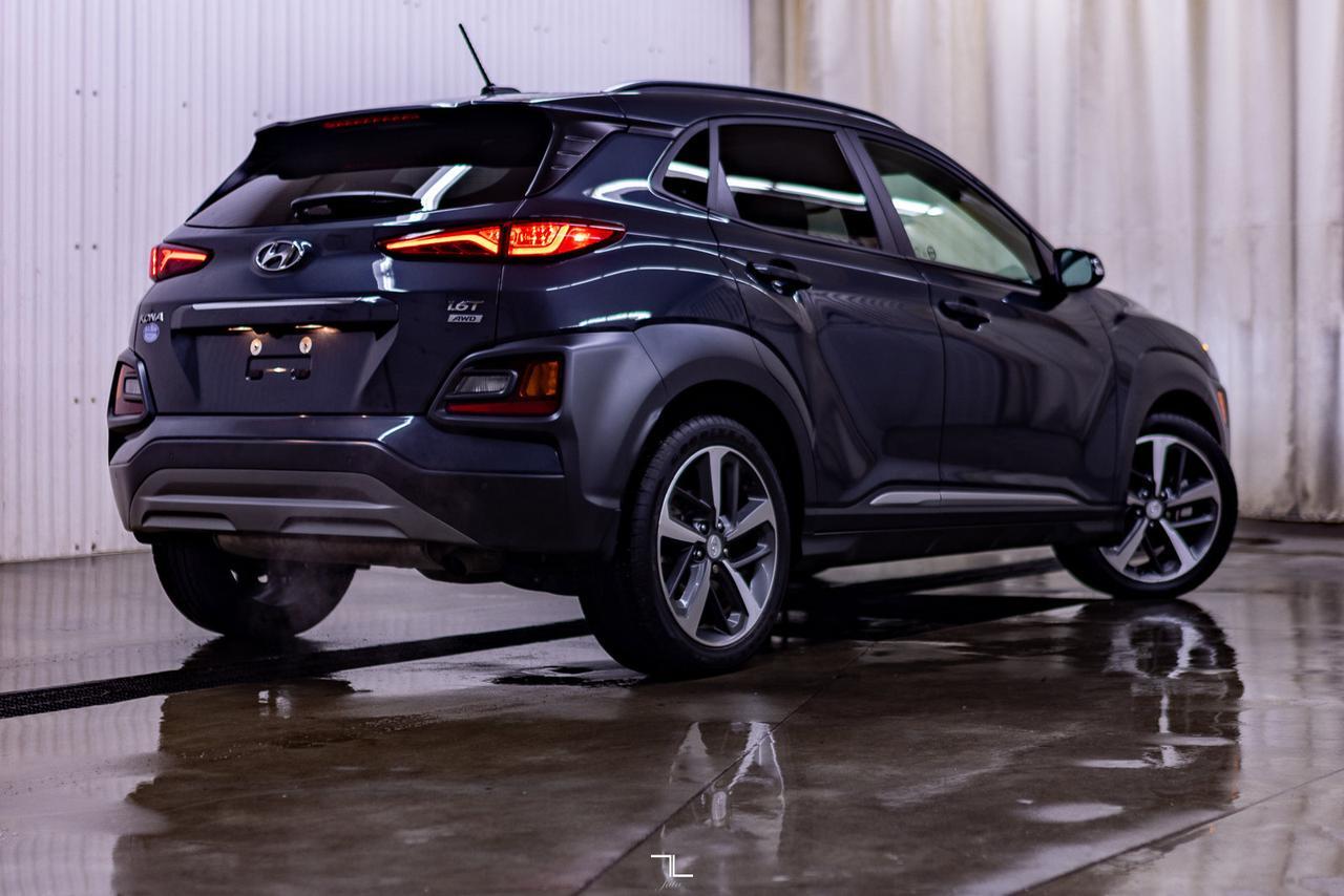 2018 Hyundai Kona AWD Ultimate Leather Roof Nav BCam Red Deer AB