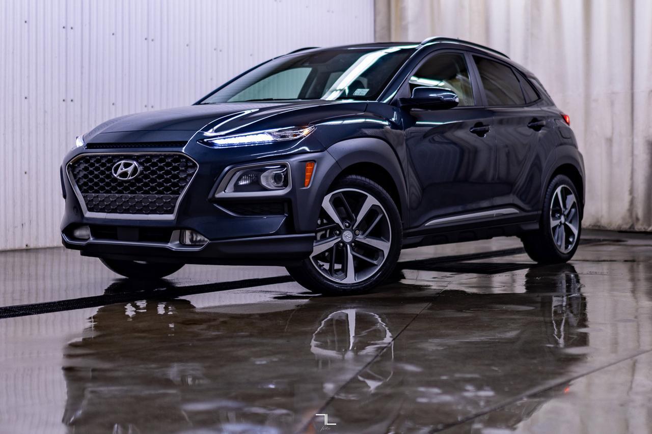 2018 Hyundai Kona AWD Ultimate Leather Roof Nav BCam Red Deer AB
