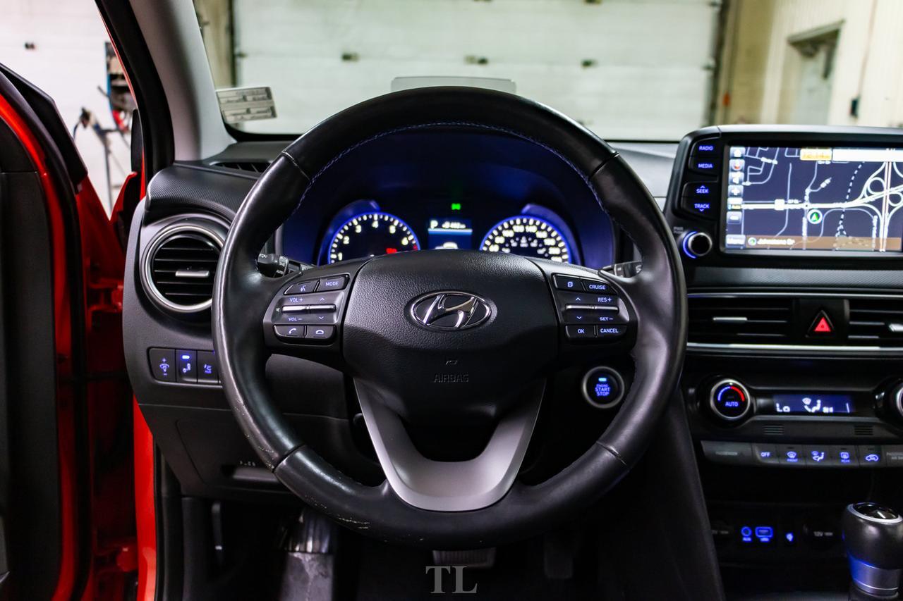 2018 Hyundai Kona AWD Ultimate Leather Roof Nav BCam Red Deer AB