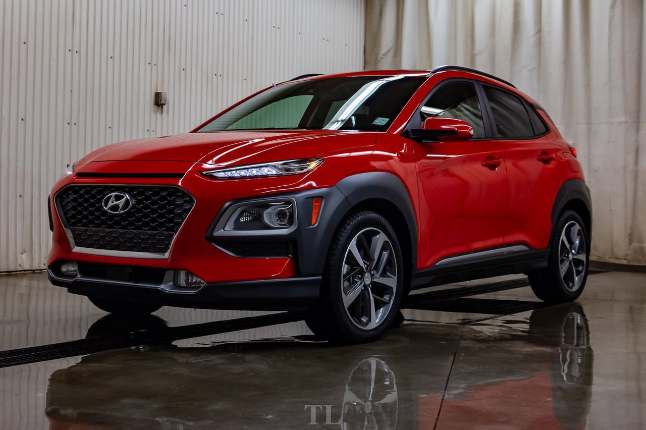 2018 Hyundai Kona AWD Ultimate Leather Roof Nav BCam Red Deer AB