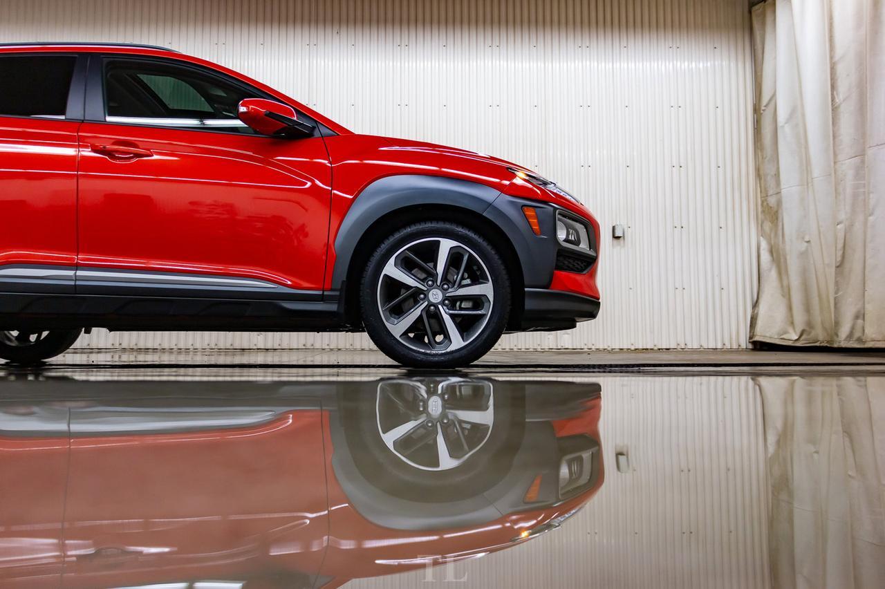 2018 Hyundai Kona AWD Ultimate Leather Roof Nav BCam Red Deer AB