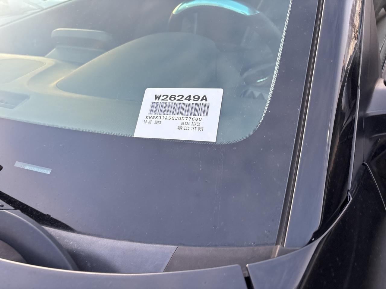 2018 Hyundai Kona Limited Hagerstown MD