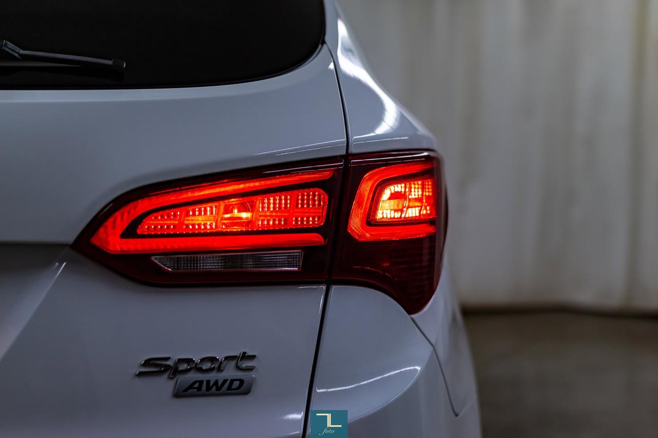 2018 Hyundai Santa Fe AWD Sport Luxury Leather Roof Nav BCam Red Deer AB