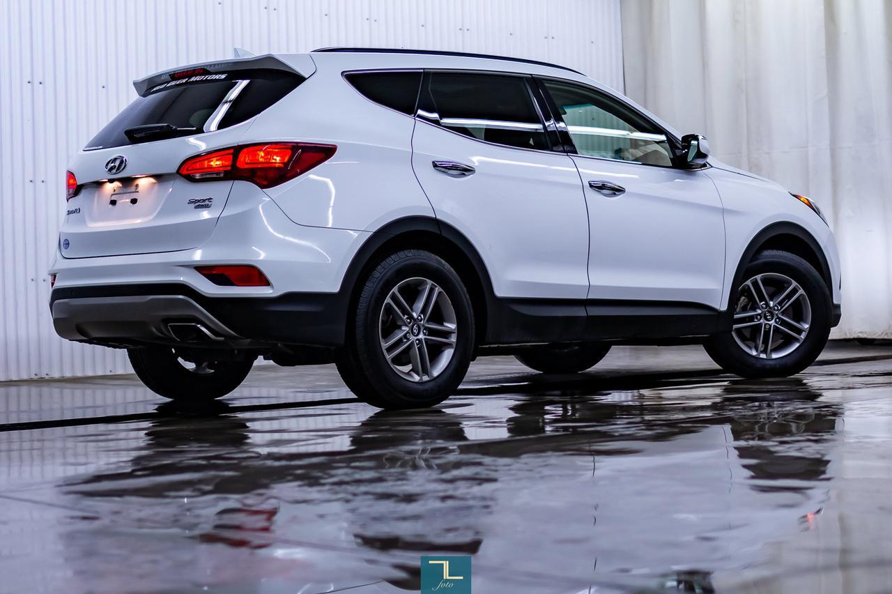 2018 Hyundai Santa Fe AWD Sport Luxury Leather Roof Nav BCam Red Deer AB
