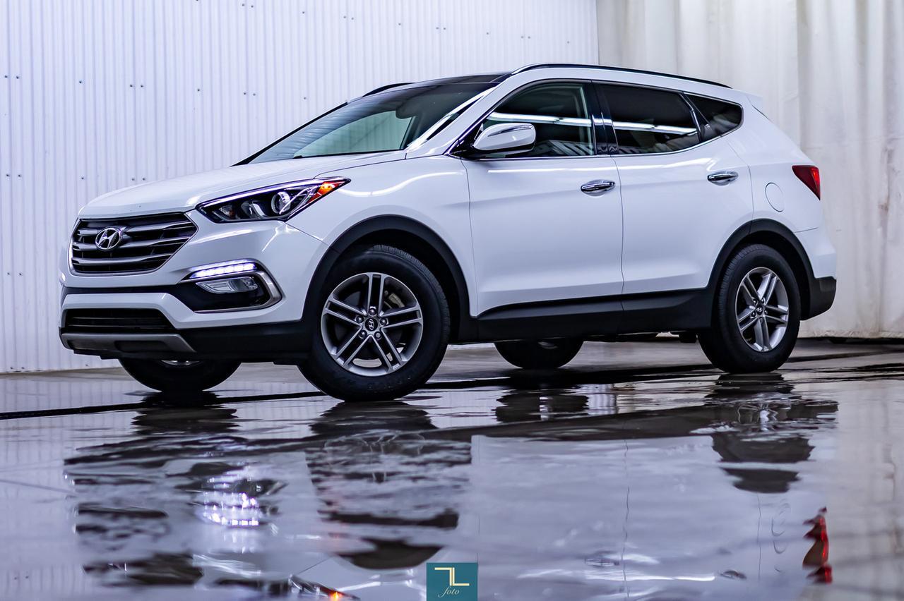 2018 Hyundai Santa Fe AWD Sport Luxury Leather Roof Nav BCam Red Deer AB