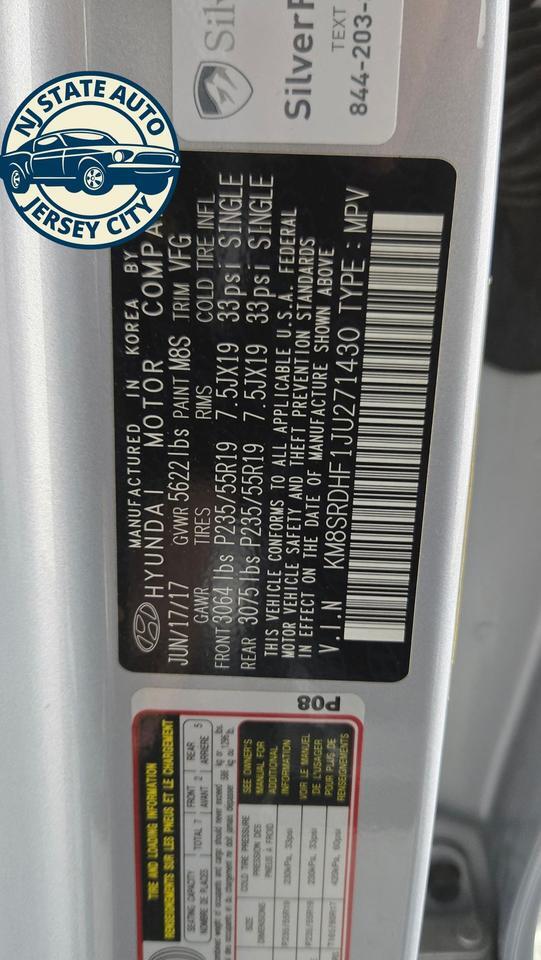 2018 Hyundai Santa Fe SE Ultimate Jersey City NJ
