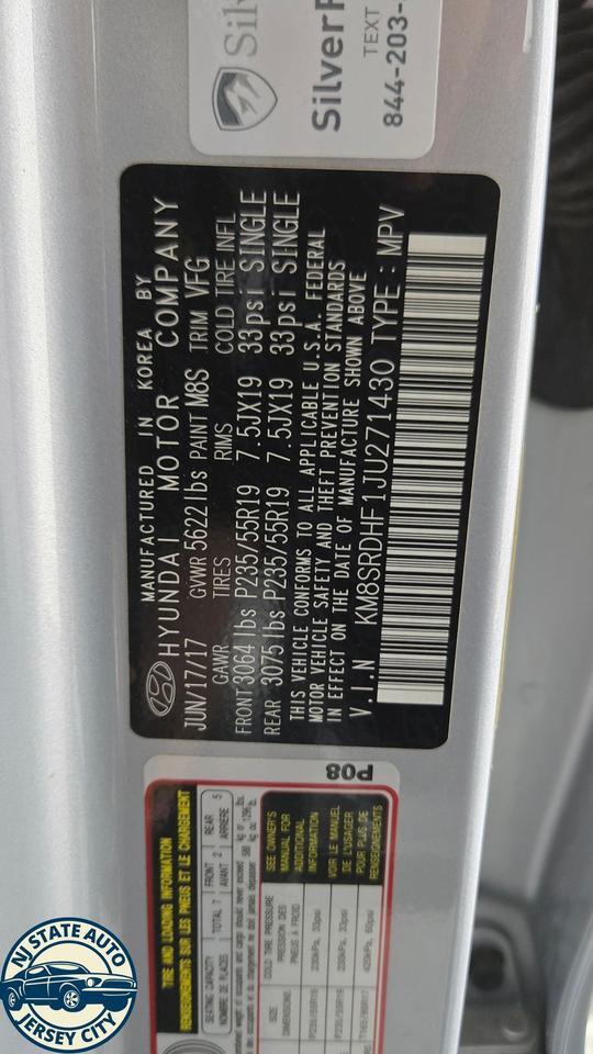 2018 Hyundai Santa Fe SE Ultimate Jersey City NJ