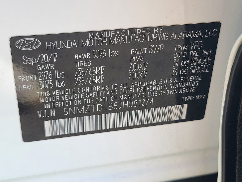 2018 Hyundai Santa Fe Sport 2.4 Base Springfield VA