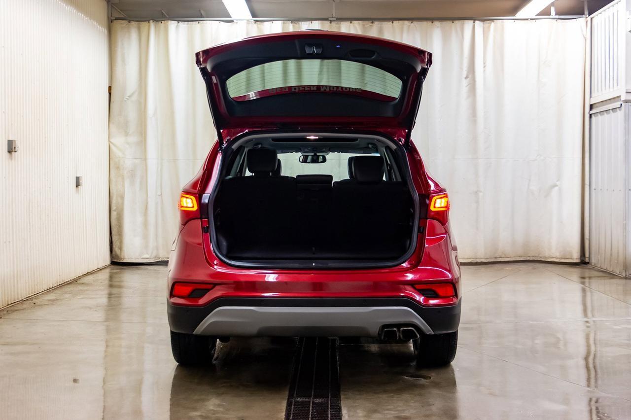 2018 Hyundai Santa Fe Sport AWD Limited Leather Roof Nav Red Deer AB