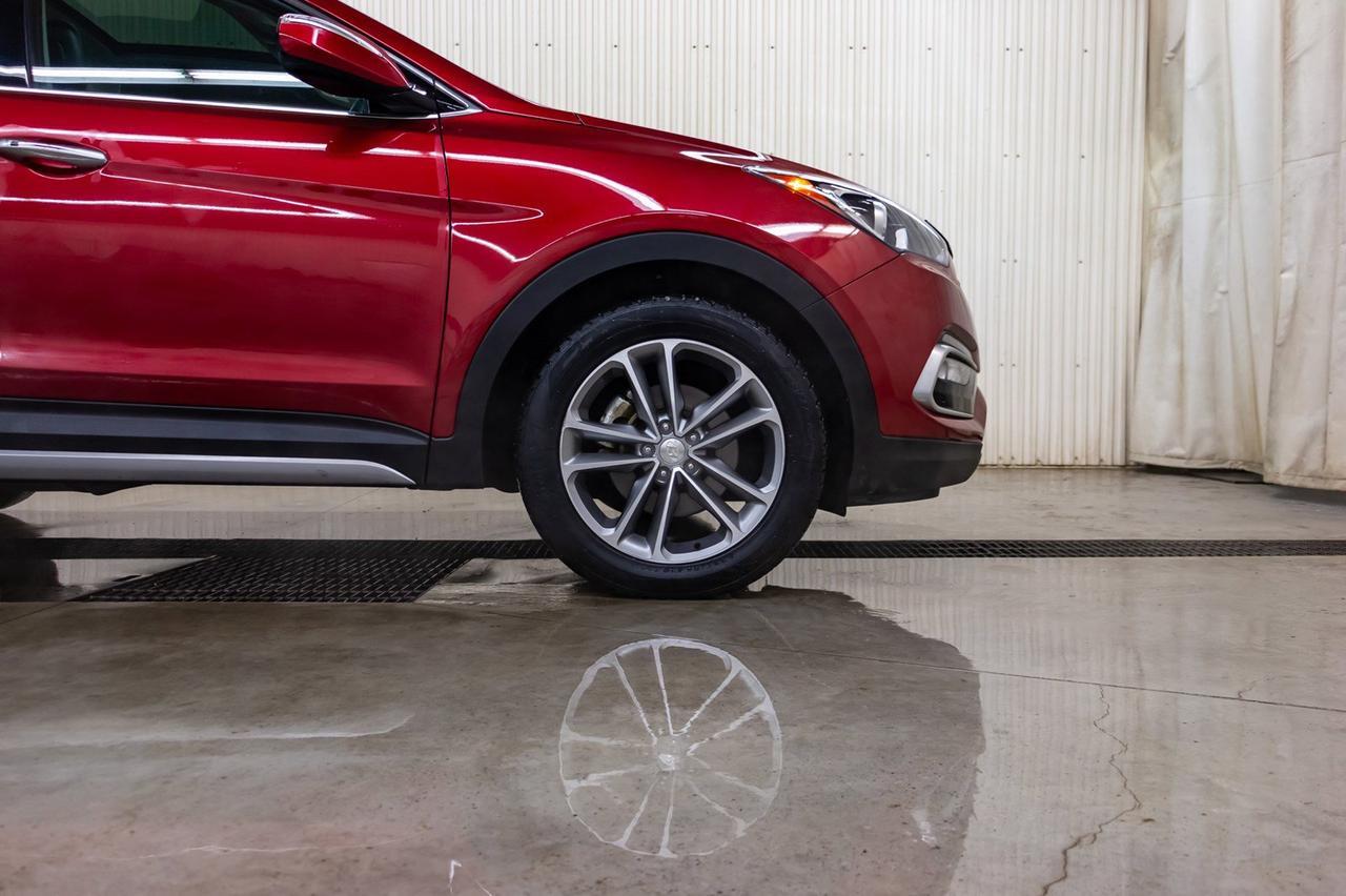 2018 Hyundai Santa Fe Sport AWD Limited Leather Roof Nav Red Deer AB