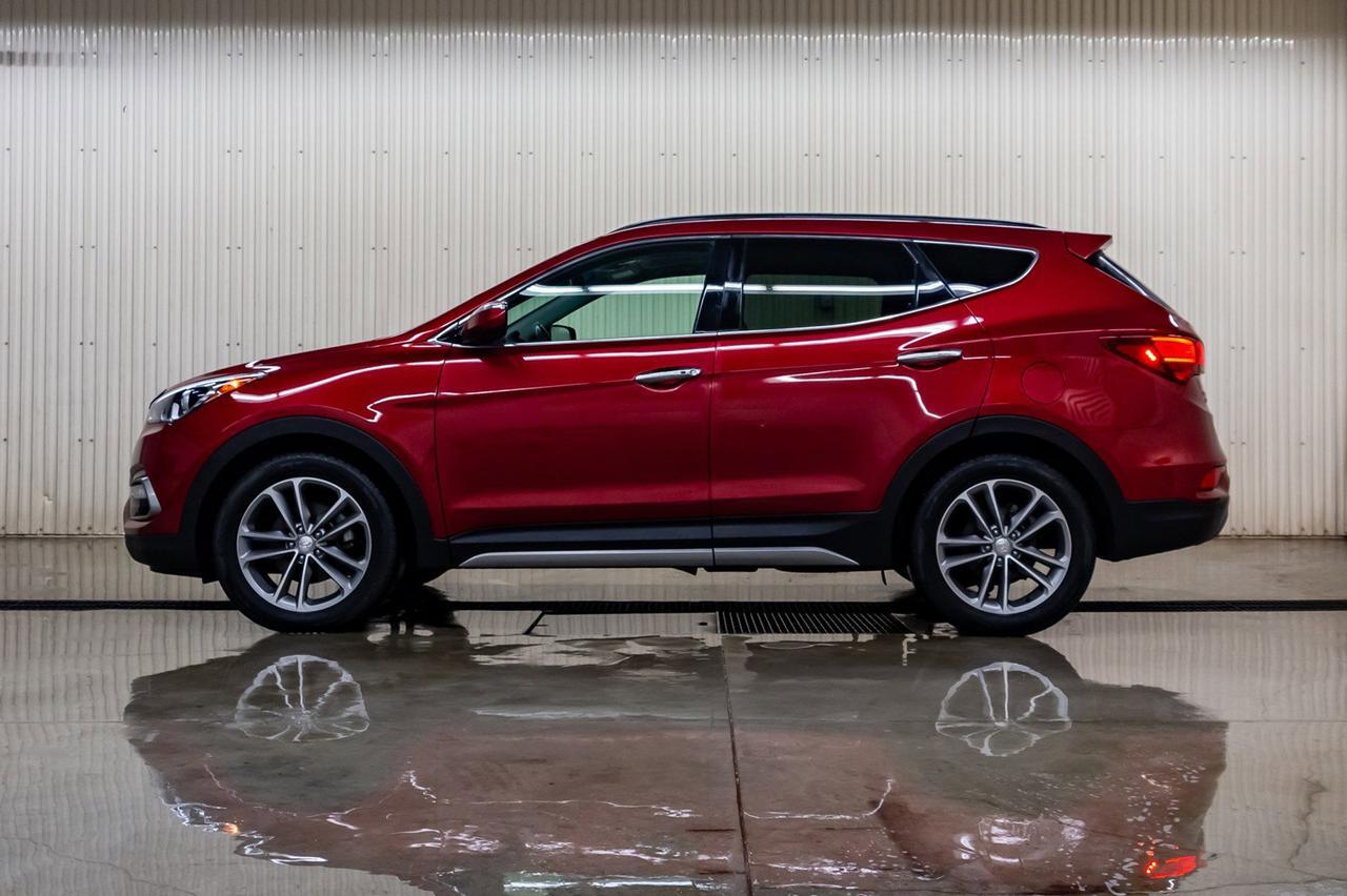2018 Hyundai Santa Fe Sport AWD Limited Leather Roof Nav Red Deer AB