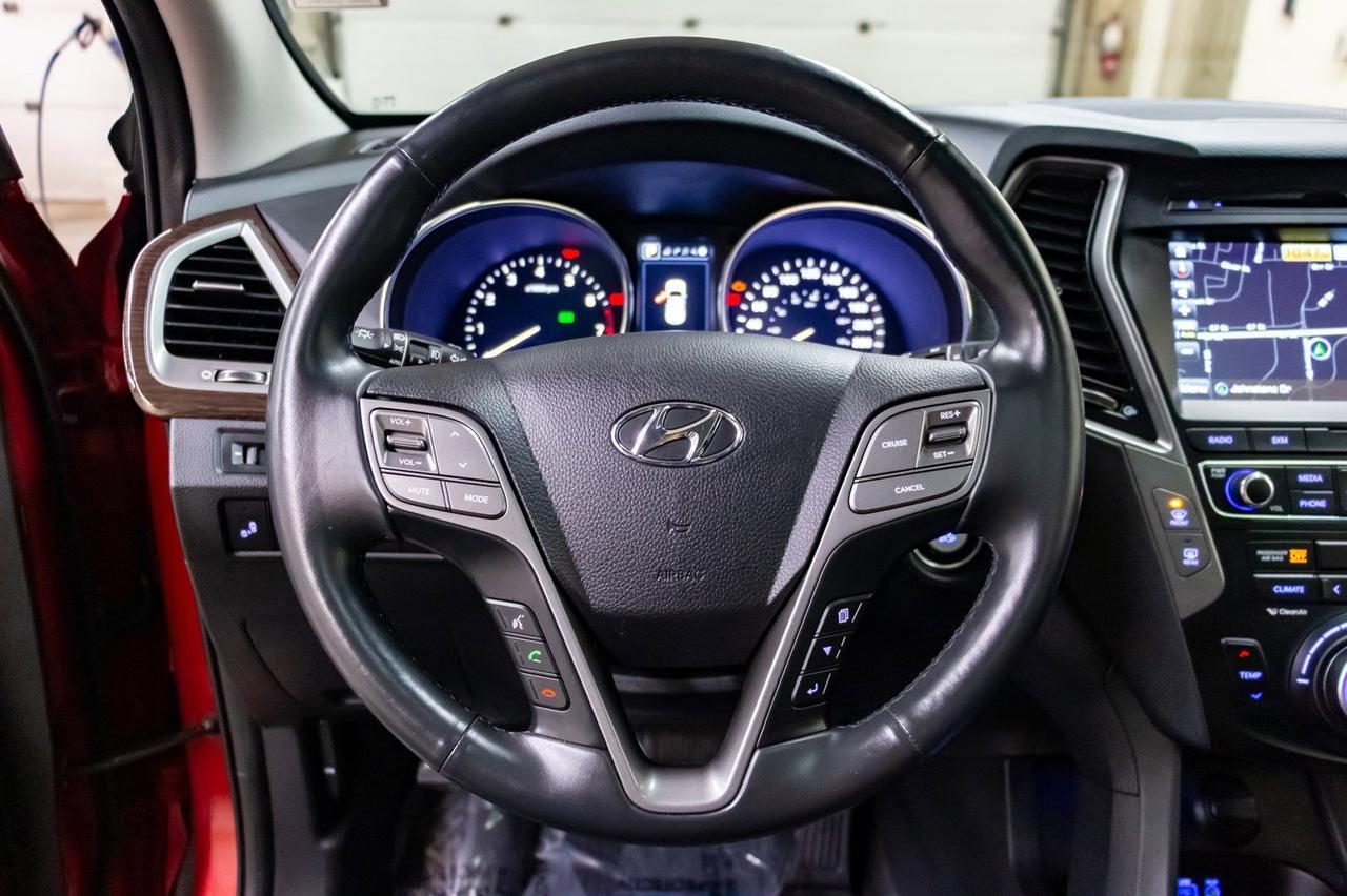 2018 Hyundai Santa Fe Sport AWD Limited Leather Roof Nav Red Deer AB