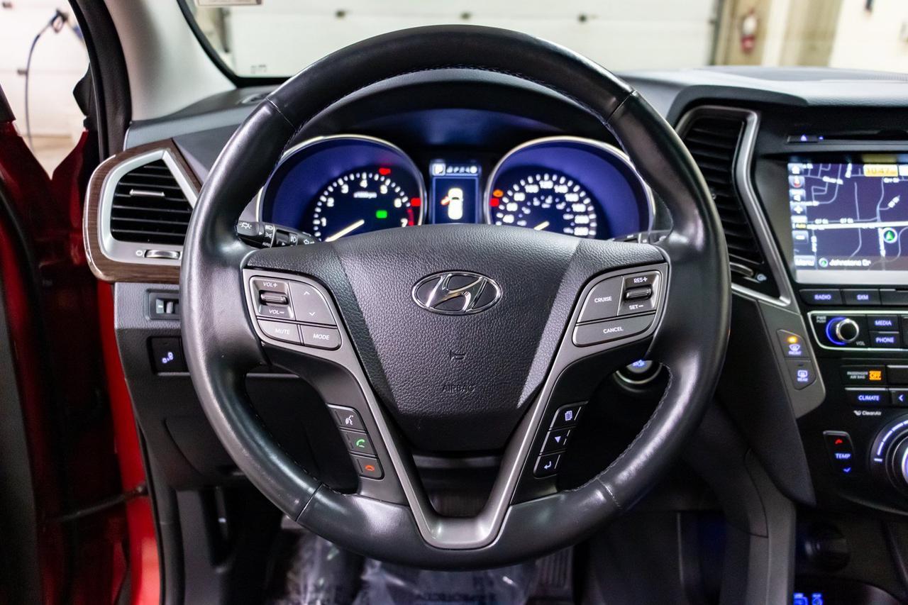 2018 Hyundai Santa Fe Sport AWD Limited Leather Roof Nav Red Deer AB
