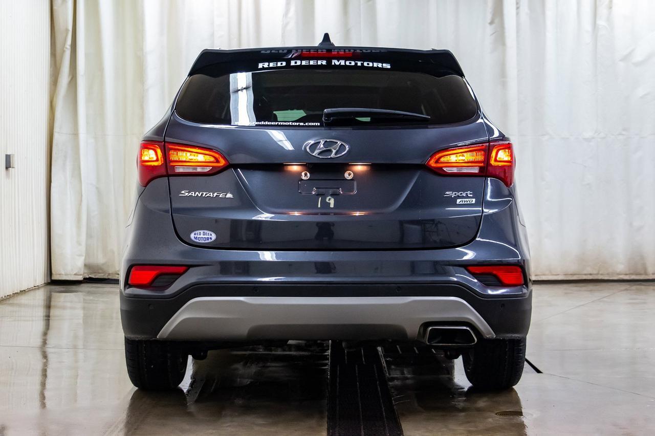 2018 Hyundai Santa Fe Sport AWD Premium Leather Roof BCam Red Deer AB
