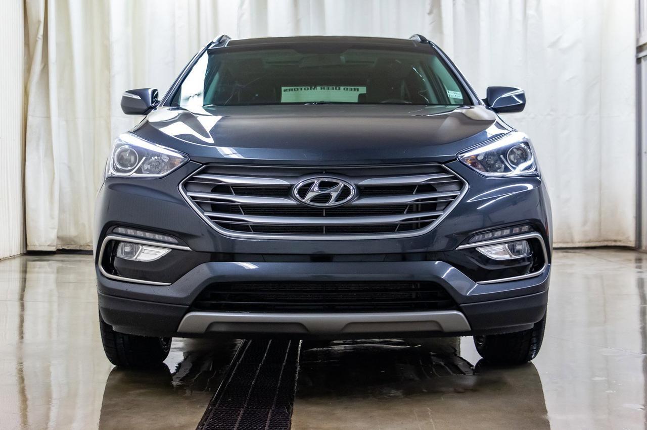 2018 Hyundai Santa Fe Sport AWD Premium Leather Roof BCam Red Deer AB