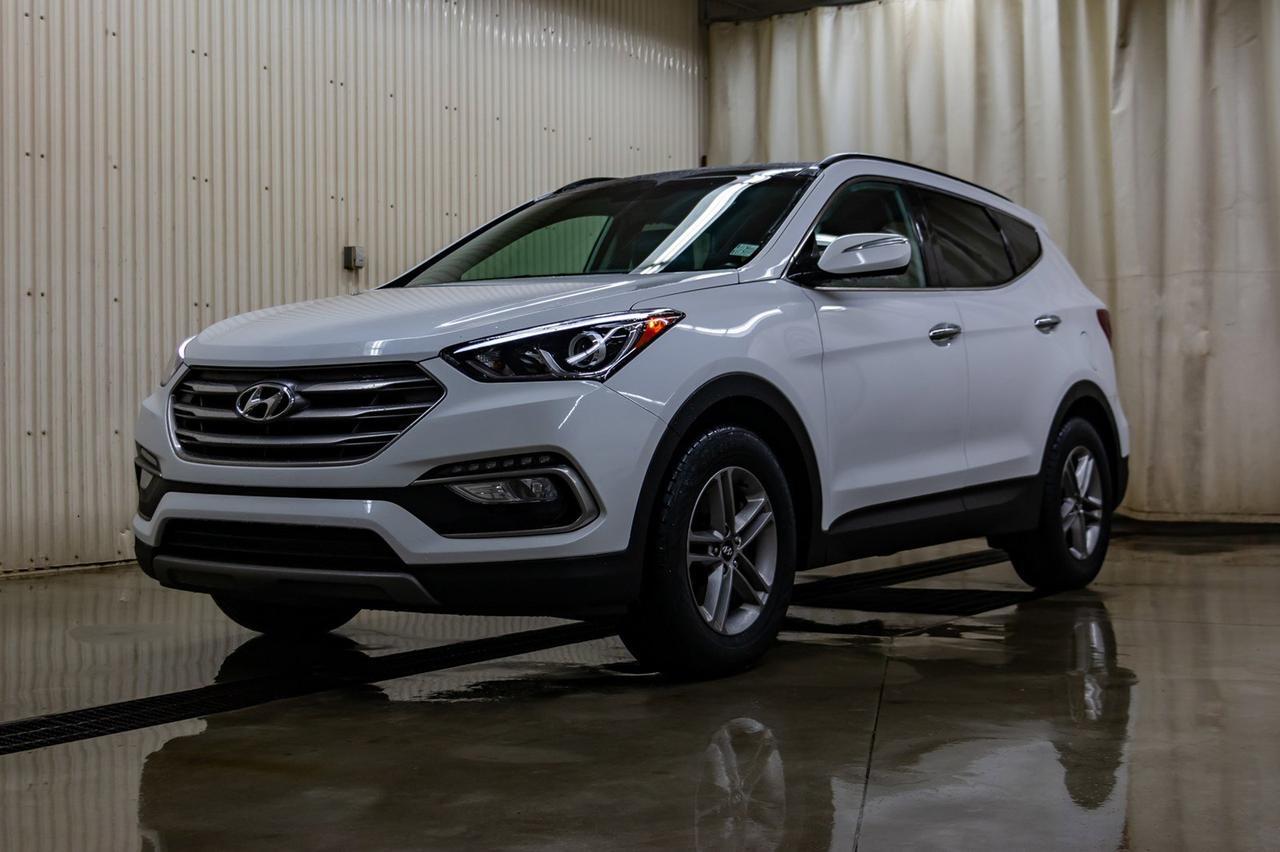 2018 Hyundai Santa Fe Sport AWD SE Leather Roof BCam Red Deer AB