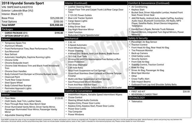 2018 Hyundai Sonata Sport Raleigh NC