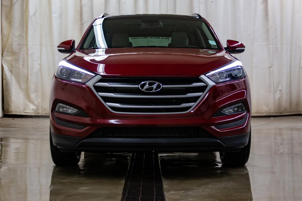 2018 Hyundai Tucson AWD Luxury Leather Roof Nav Red Deer AB
