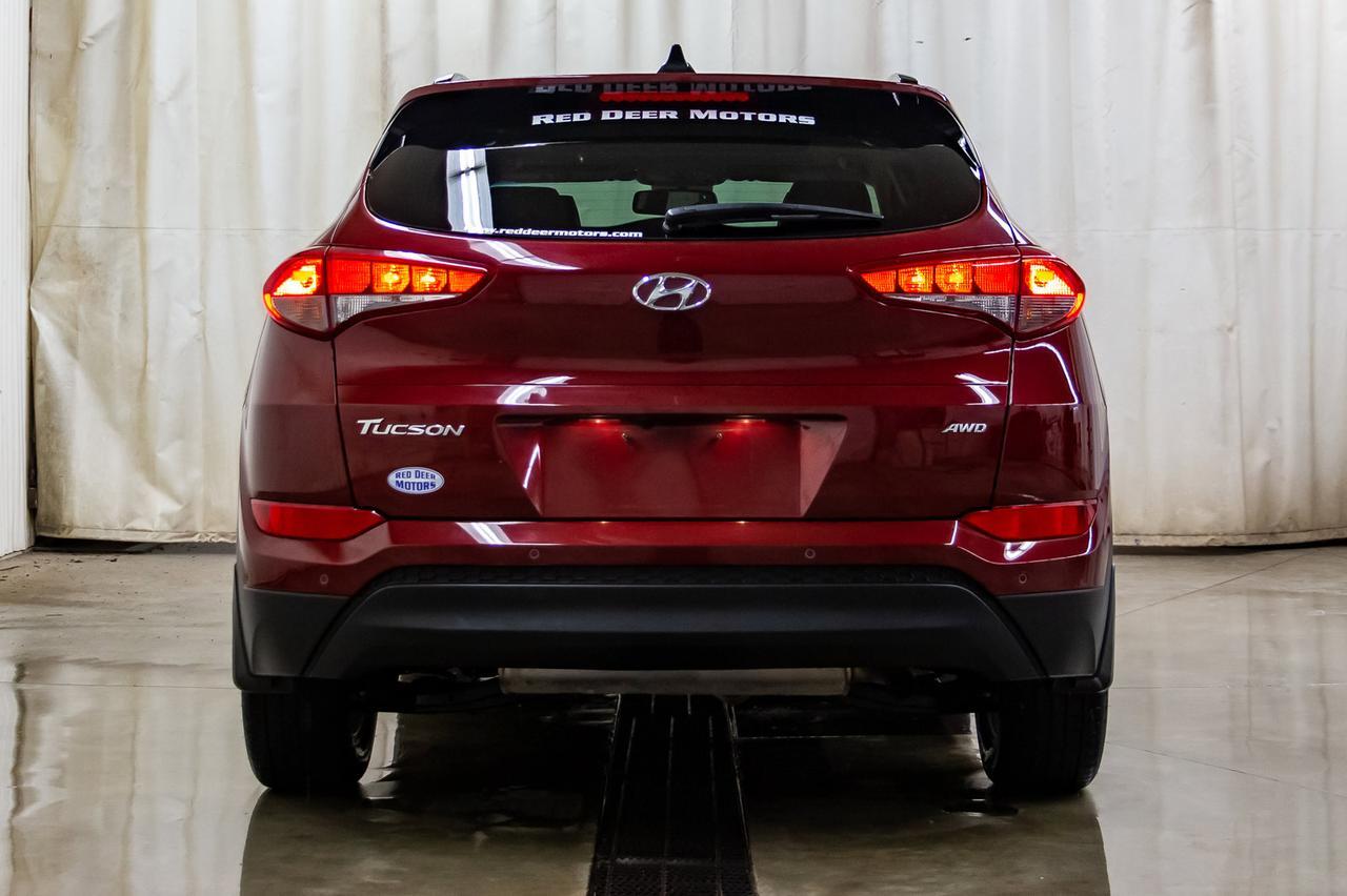 2018 Hyundai Tucson AWD Luxury Leather Roof Nav Red Deer AB