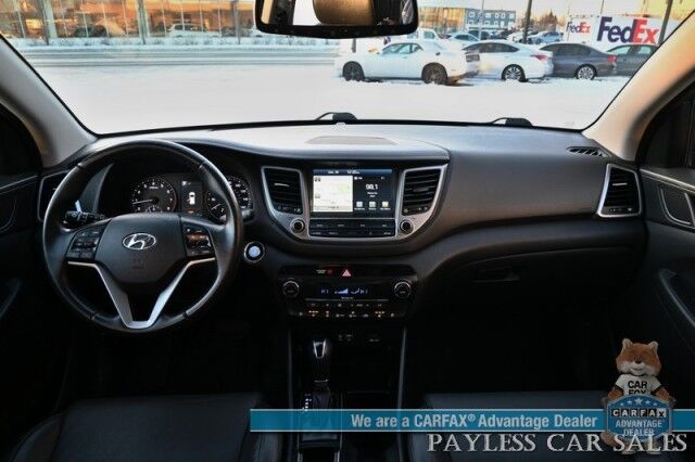 2018 Hyundai Tucson Limited / AWD / Ultimate Pkg / Heated & Cooled Leather Seats / Heated Steering / NAV / Panoramic Sunroof / Infinity Premium Speakers / Lane Watch & Blind Spot Alert / Apple CarPlay & Android Auto / Back Up Cam / Low Miles Anchorage AK 2018 Hyundai Tucson Limited / AWD / Ultimate Pkg / Heated & Cooled Leather Seats / Heated Steering / NAV / Panoramic Sunroof / Infinity Premium Speakers / Lane Watch & Blind Spot Alert / Apple CarPlay & Android Auto / Back Up Cam / Low Miles Anchorage AK