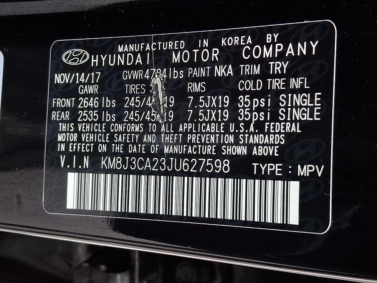 2018 Hyundai Tucson Limited Vineland NJ