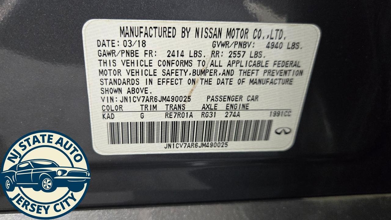 2018 INFINITI Q50 2.0t LUXE Jersey City NJ