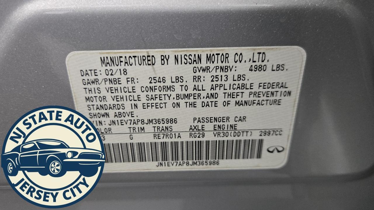 2018 INFINITI Q50 3.0t LUXE Jersey City NJ