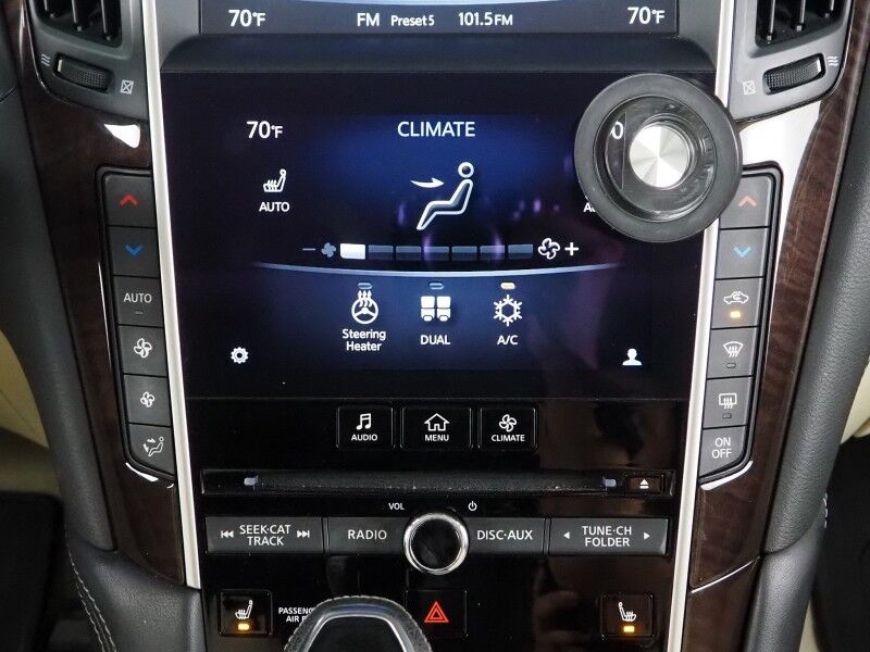 2018 INFINITI Q50 3.0t LUXE *NAVIGATION, SAFETY ALERTS, 360 VIEW CAMERAS, COLOR TOUCHSCREEN, MOONROOF, HEATED SEATS/STEERING, REMOTE START, KEYLESS ENTRY, BLUETOOTH PHONE & AUDIO Round Rock TX