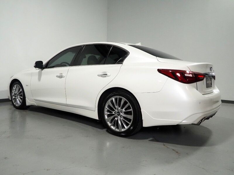 2018 INFINITI Q50 3.0t LUXE *NAVIGATION, SAFETY ALERTS, 360 VIEW CAMERAS, COLOR TOUCHSCREEN, MOONROOF, HEATED SEATS/STEERING, REMOTE START, KEYLESS ENTRY, BLUETOOTH PHONE & AUDIO Round Rock TX