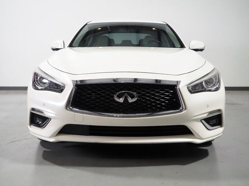 2018 INFINITI Q50 3.0t LUXE *NAVIGATION, SAFETY ALERTS, 360 VIEW CAMERAS, COLOR TOUCHSCREEN, MOONROOF, HEATED SEATS/STEERING, REMOTE START, KEYLESS ENTRY, BLUETOOTH PHONE & AUDIO Round Rock TX