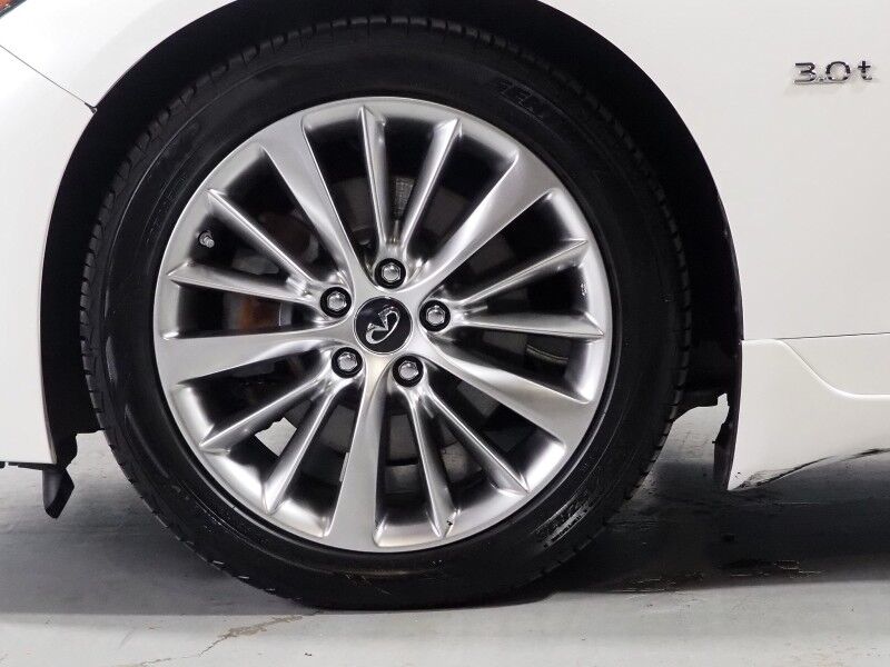2018 INFINITI Q50 3.0t LUXE *NAVIGATION, SAFETY ALERTS, 360 VIEW CAMERAS, COLOR TOUCHSCREEN, MOONROOF, HEATED SEATS/STEERING, REMOTE START, KEYLESS ENTRY, BLUETOOTH PHONE & AUDIO Round Rock TX