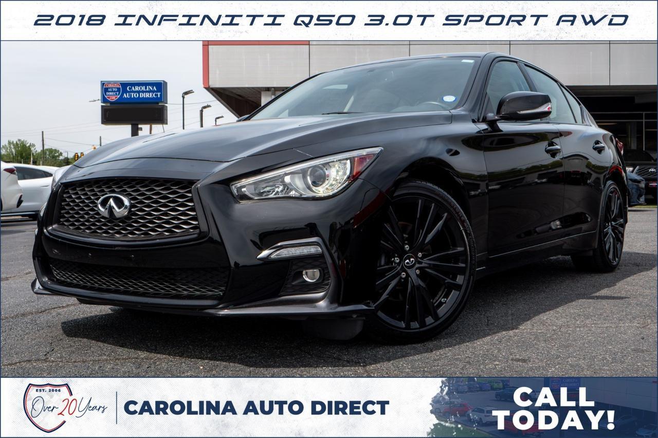 2018 INFINITI Q50 3.0t SPORT AWD / Heated Seats / Sunroof!