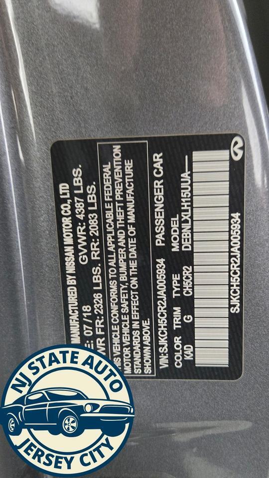 2018 INFINITI QX30 LUXE Jersey City NJ