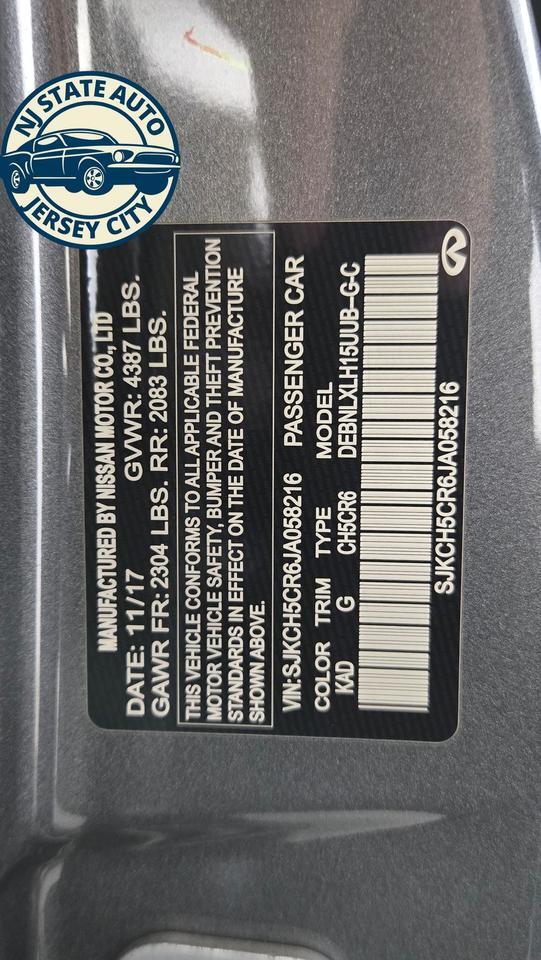 2018 INFINITI QX30 Luxury Jersey City NJ