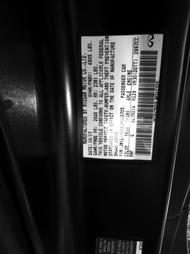 2018 Infiniti Q60 3.0t LUXE RWD Jacksonville FL