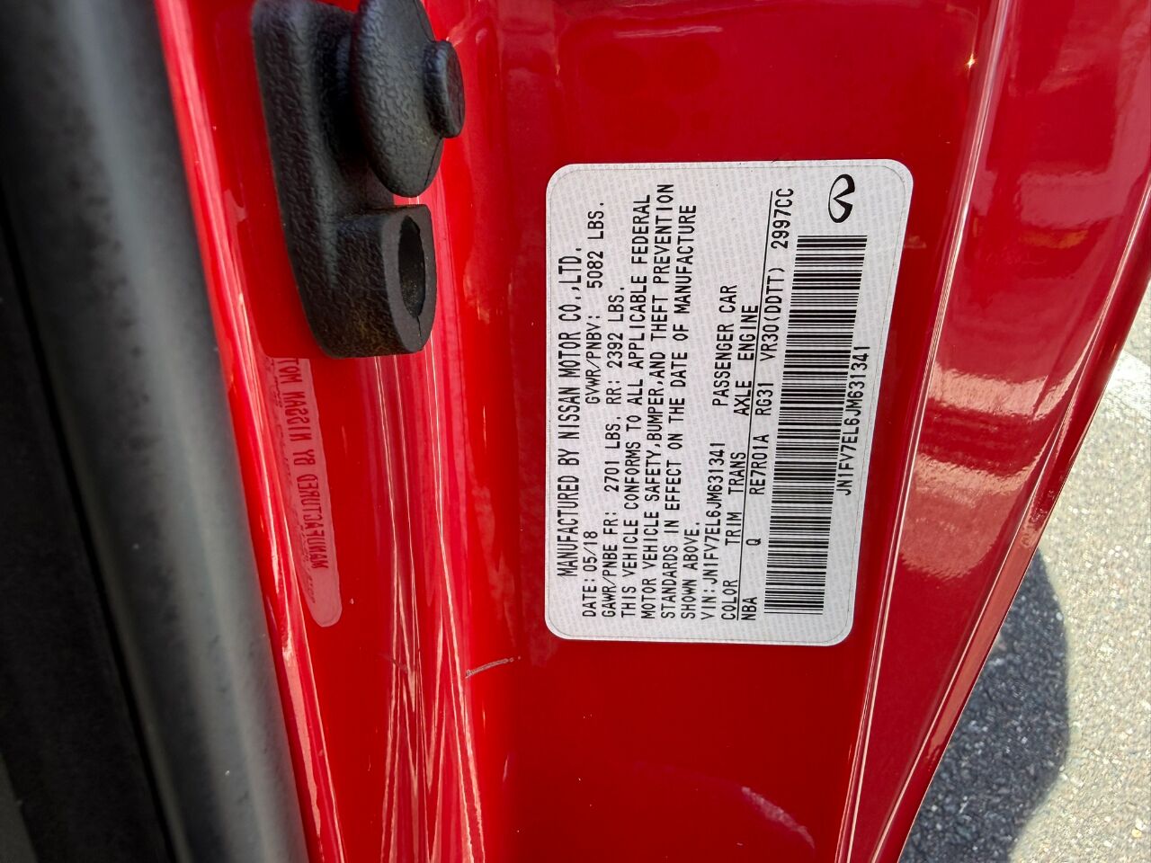 2018 Infiniti Q60 RED SPORT 400 AWD Jacksonville FL