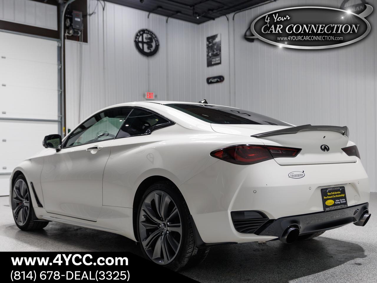 2018 Infiniti Q60 Red Sport 400 AWD Cranberry PA