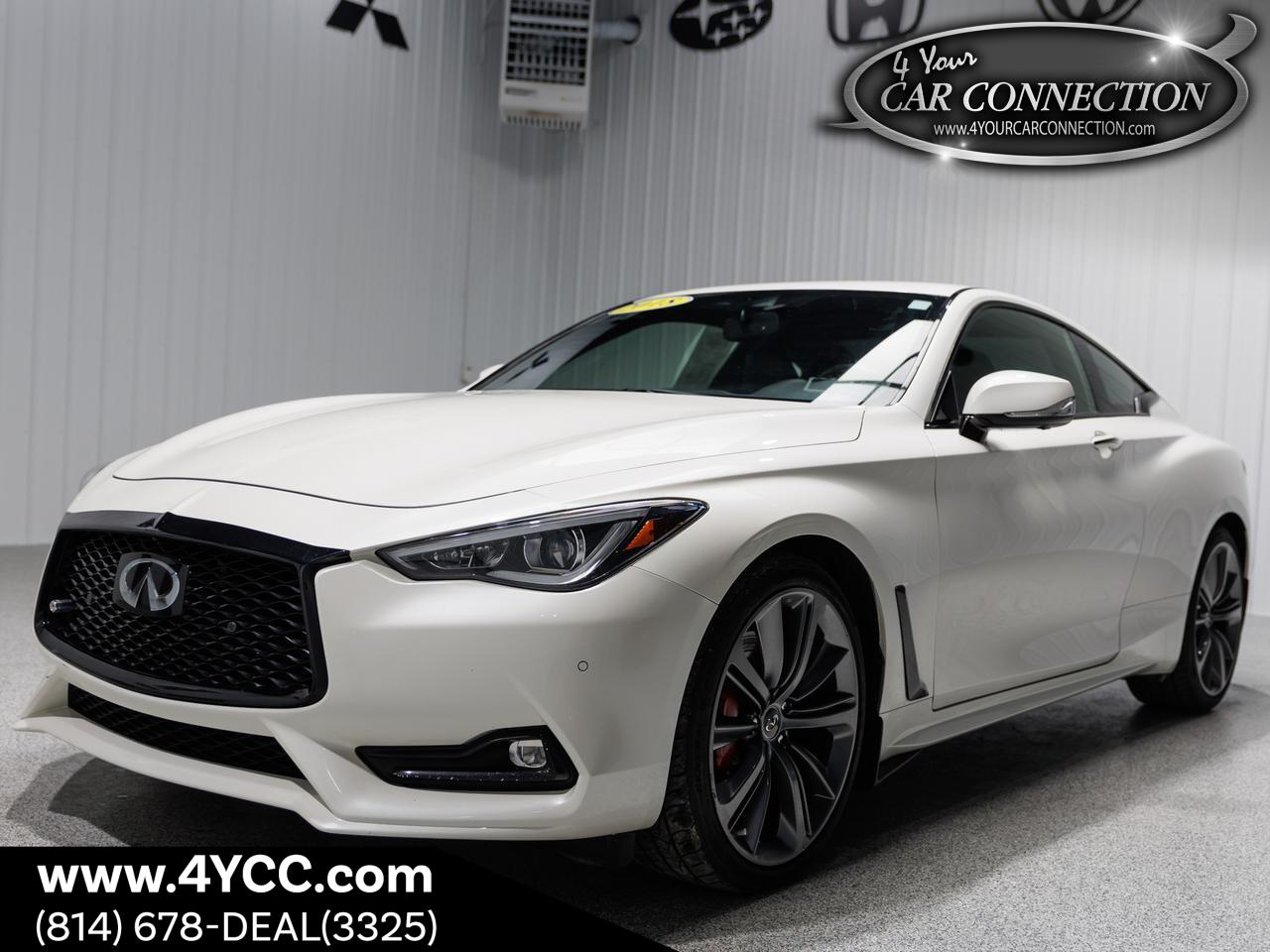 2018 Infiniti Q60 Red Sport 400 AWD Cranberry PA