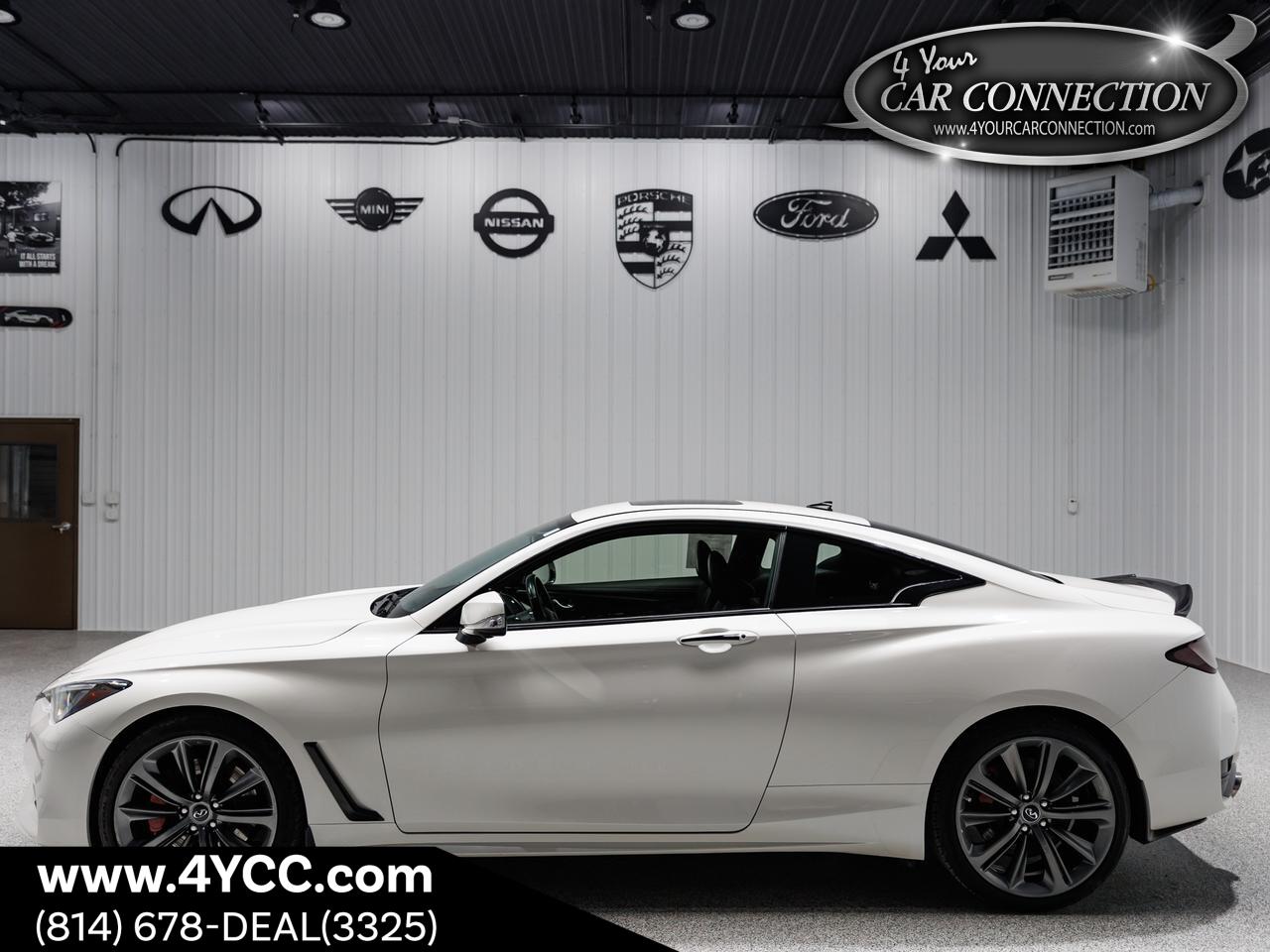 2018 Infiniti Q60 Red Sport 400 AWD Cranberry PA