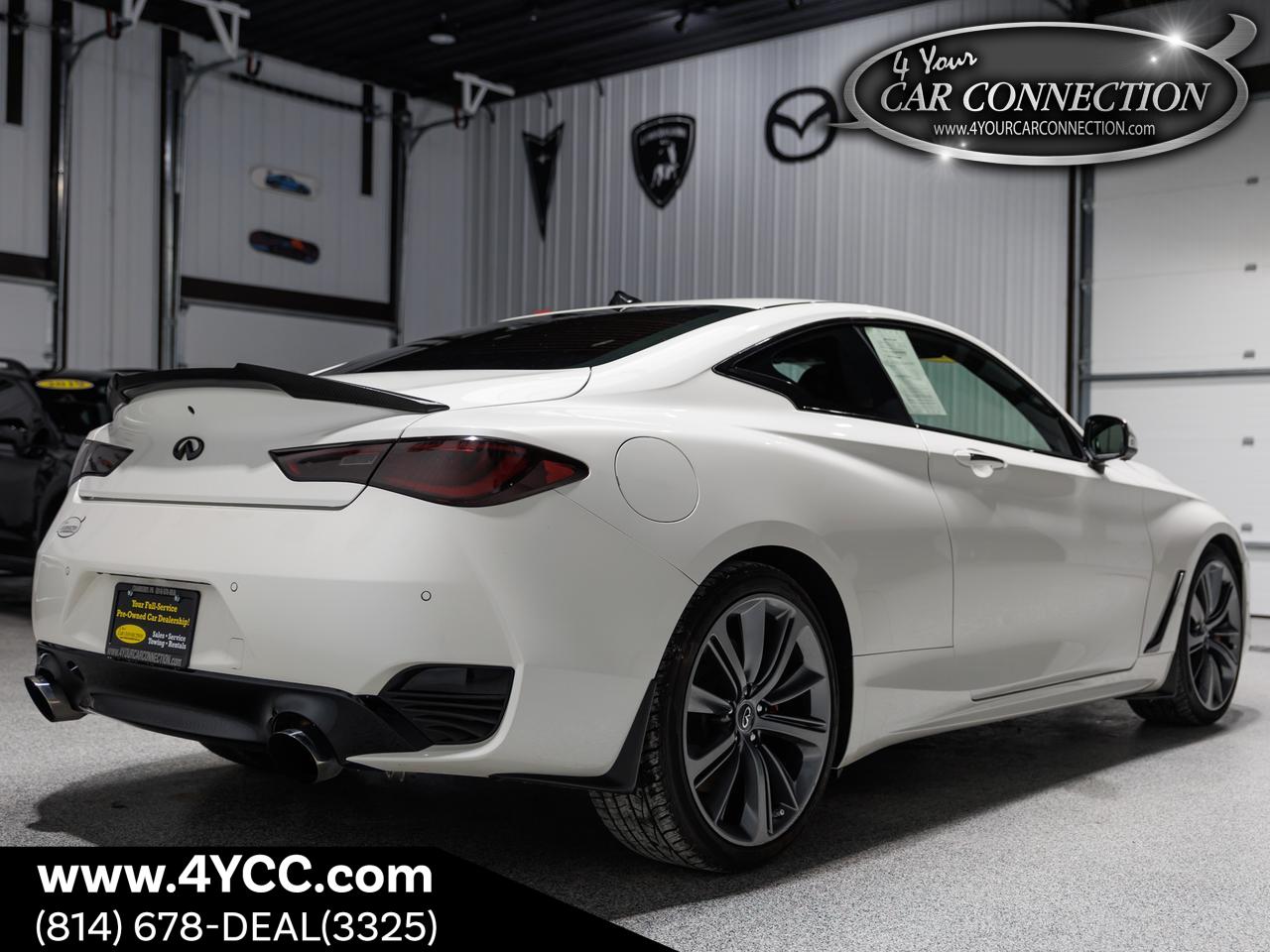 2018 Infiniti Q60 Red Sport 400 AWD Cranberry PA