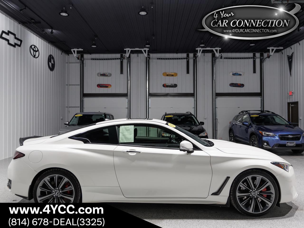2018 Infiniti Q60 Red Sport 400 AWD Cranberry PA