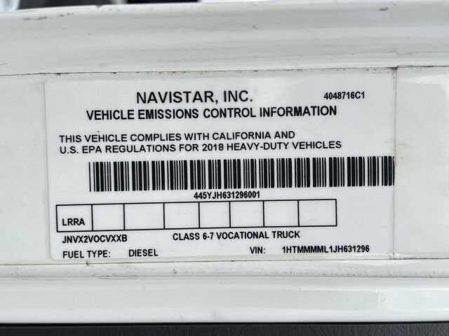 2018 International 4300 26' Dry Freight Truck with 2,500 lbs. Lift Gate Fort Pierce FL