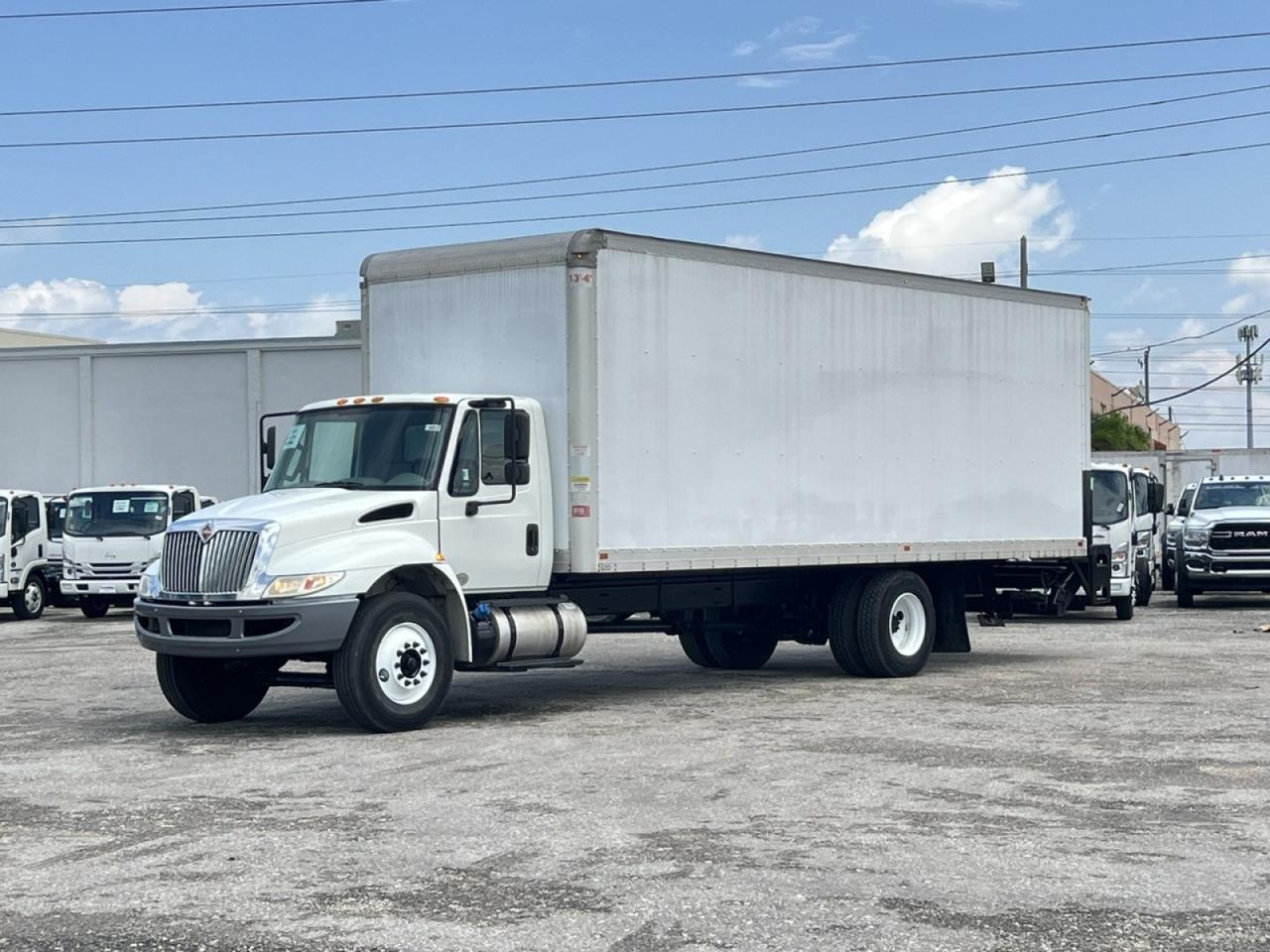2018 International 4300 26' Dry Freight Truck with 2,500 lbs. Lift Gate