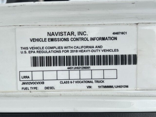 2018 International 4300 26' Dry Freight Truck with 2,500 lbs. Lift Gate Miami FL