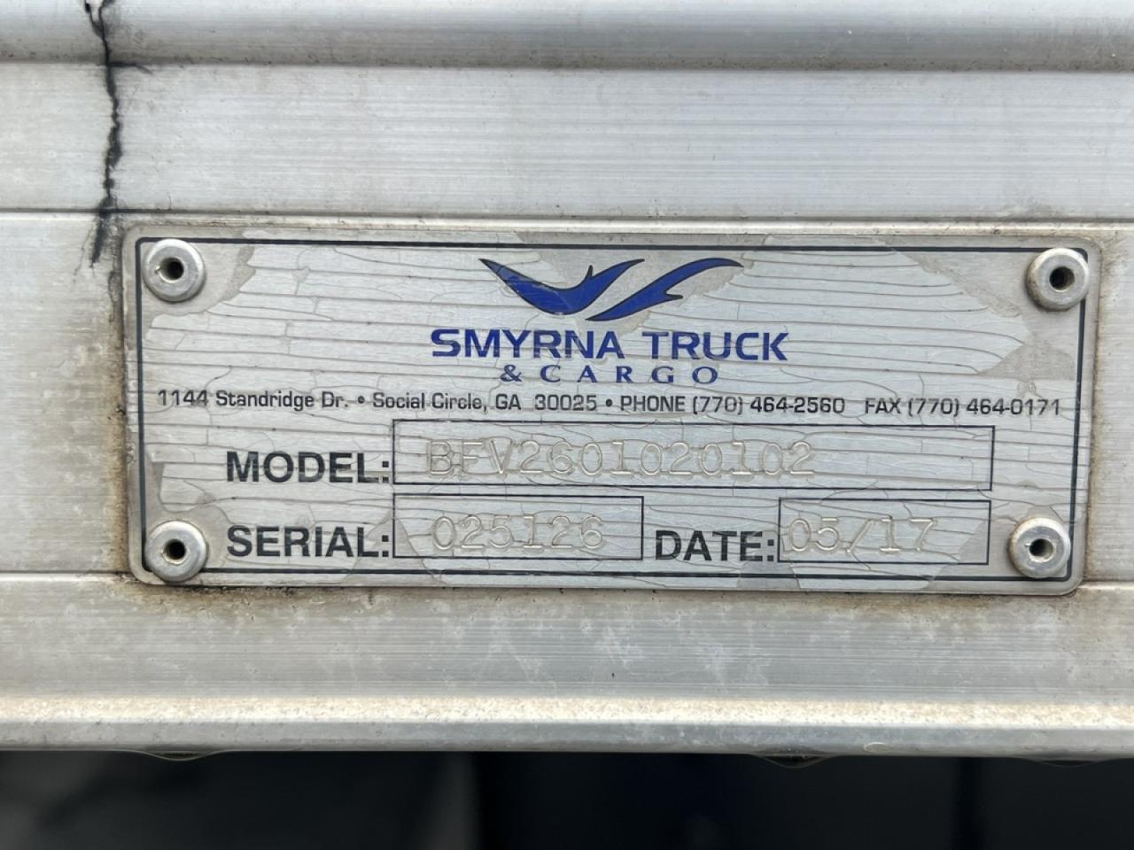 2018 International 4300 26' Dry Freight Truck with 2,500 lbs. Lift Gate Tampa FL