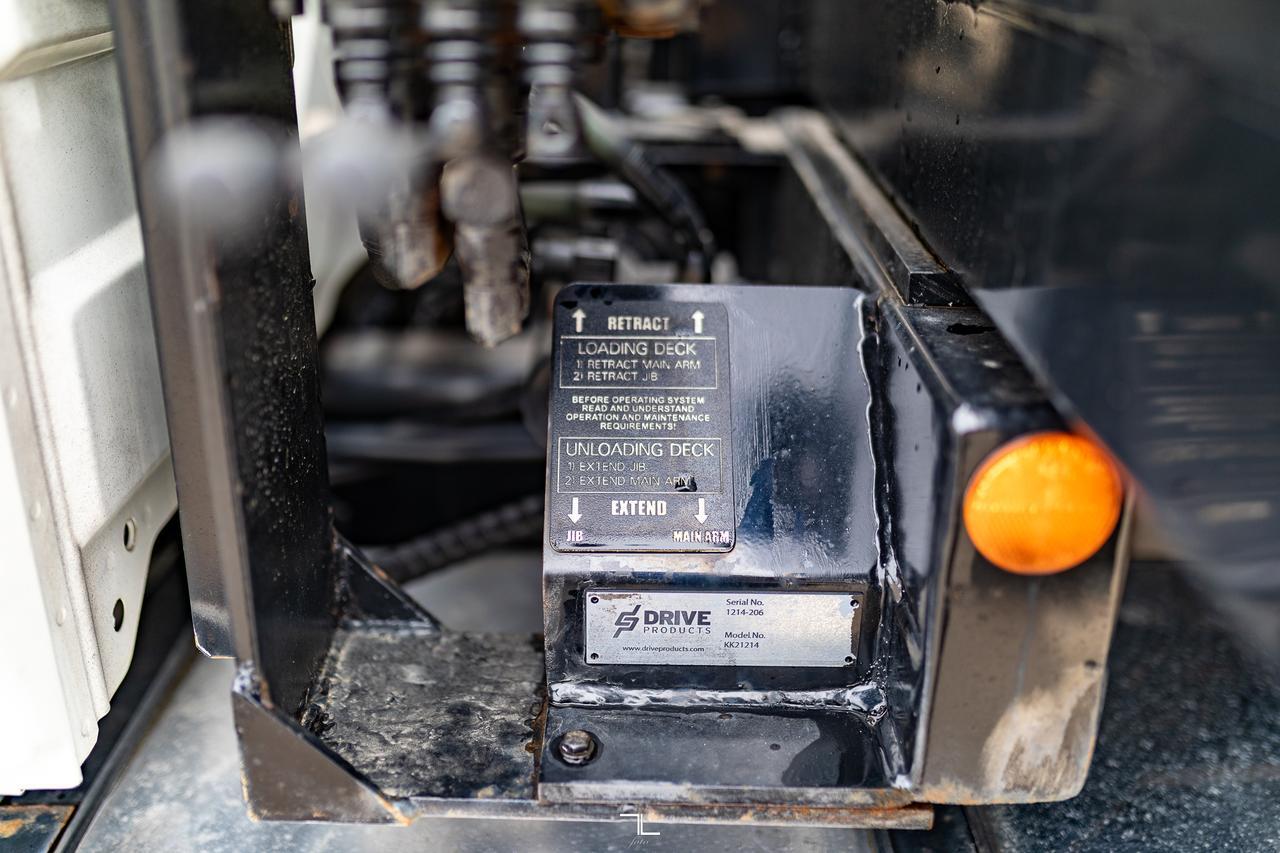 2018 International 4300 Day Cab Roll Off Tilt Flat Deck Diesel Red Deer AB