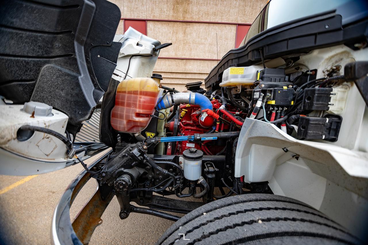 2018 International 4300 Day Cab Roll Off Tilt Flat Deck Diesel Red Deer AB